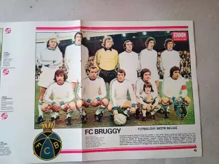 Плакат из журнала ,,Stadion- Bruggy 5