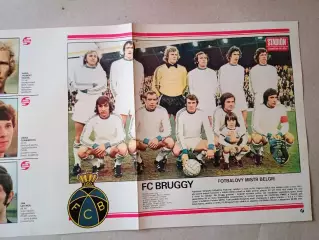 Плакат из журнала ,,Stadion- Bruggy 6