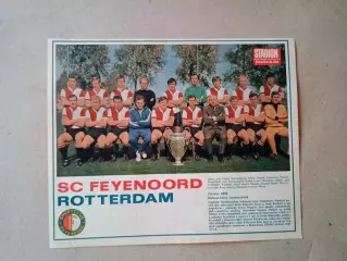 Плакат из журнала ,,Stadion- Feyenoord