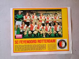 Плакат из журнала ,,Stadion- Feyenoord 3