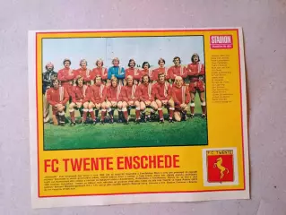 Плакат из журнала ,,Stadion- Twente 2