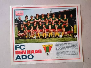 Плакат из журнала ,,Stadion-Den Haag 2