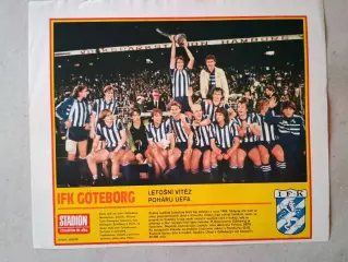 Плакат из журнала ,,Stadion- Goteborg