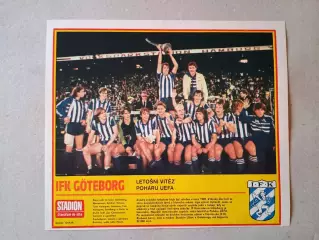 Плакат из журнала ,,Stadion- Goteborg 2