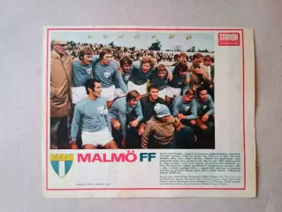 Плакат из журнала ,,Stadion- Malmo 3