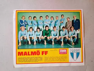 Плакат из журнала ,,Stadion- Malmo 6