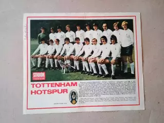 Плакат из журнала ,,Stadion- Tottenham 2