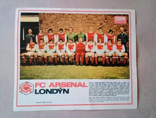 Плакат из журнала ,,Stadion- Arsenal