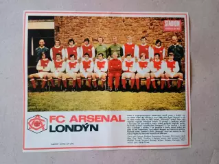 Плакат из журнала ,,Stadion- Arsenal 2