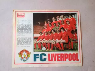 Плакат из журнала ,,Stadion- Liverpool 5