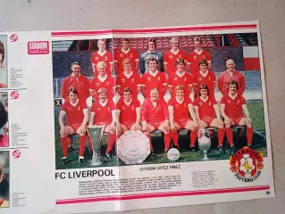 Плакат из журнала ,,Stadion- Liverpool 7