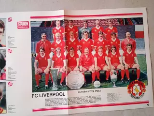 Плакат из журнала ,,Stadion- Liverpool 8
