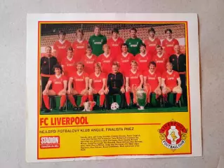 Плакат из журнала ,,Stadion- Liverpool 9