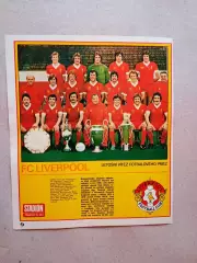 Плакат из журнала ,,Stadion- Liverpool 11