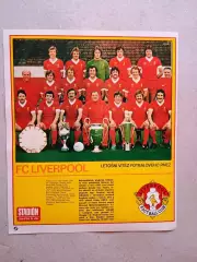 Плакат из журнала ,,Stadion- Liverpool 12