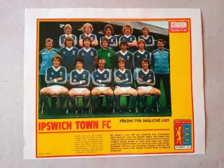 Плакат из журнала ,,Stadion- Ipswich