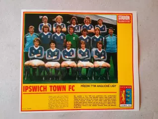 Плакат из журнала ,,Stadion- Ipswich 2