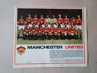 Плакат из журнала ,,Stadion-Manchester United
