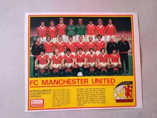 Плакат из журнала ,,Stadion-Manchester United 4