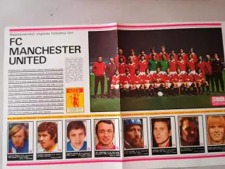 Плакат из журнала ,,Stadion-Manchester United 8
