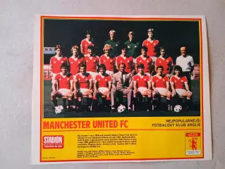 Плакат из журнала ,,Stadion-Manchester United 9