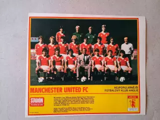 Плакат из журнала ,,Stadion-Manchester United 10