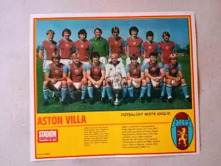 Плакат из журнала ,,Stadion- Aston Villa 6