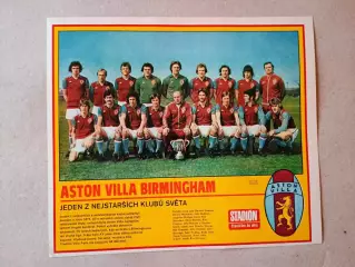Плакат из журнала ,,Stadion- Aston Villa 8