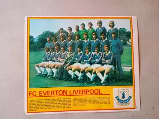 Плакат из журнала ,,Stadion- Everton 2
