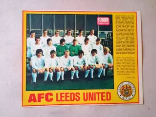 Плакат из журнала ,,Stadion- Leeds 2