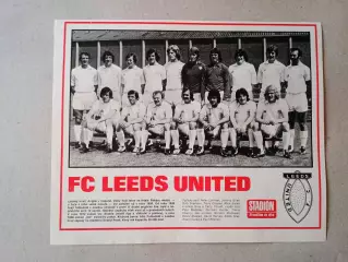 Плакат из журнала ,,Stadion- Leeds 3