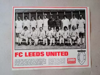 Плакат из журнала ,,Stadion- Leeds 4
