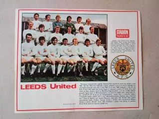Плакат из журнала ,,Stadion- Leeds 6
