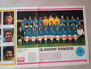 Плакат из журнала ,,Stadion- Rangers 2