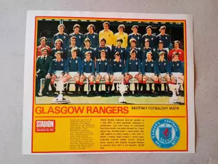 Плакат из журнала ,,Stadion- Rangers 8