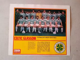 Плакат из журнала ,,Stadion- Celtic 3