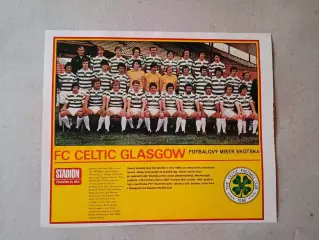 Плакат из журнала ,,Stadion- Celtic 5