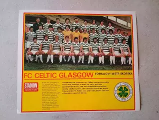 Плакат из журнала ,,Stadion- Celtic 6