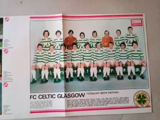 Плакат из журнала ,,Stadion- Celtic 8