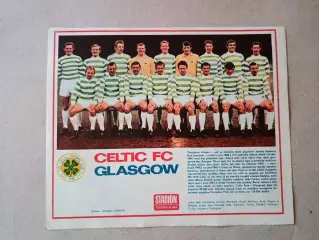 Плакат из журнала ,,Stadion- Celtic 10