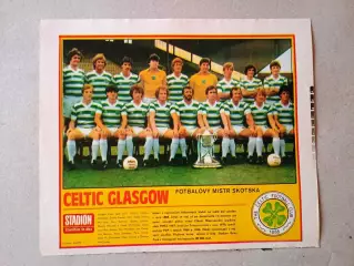 Плакат из журнала ,,Stadion- Celtic 11