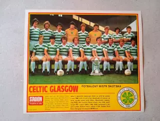 Плакат из журнала ,,Stadion- Celtic 12