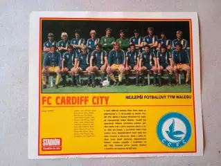 Плакат из журнала ,,Stadion- Cardiff