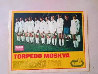 Плакат из журнала ,,Stadion- Torpedo 2