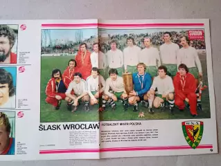 Плакат из журнала ,,Stadion- Wroclaw