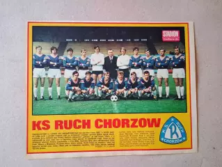 Плакат из журнала ,,Stadion- Chorzow 2