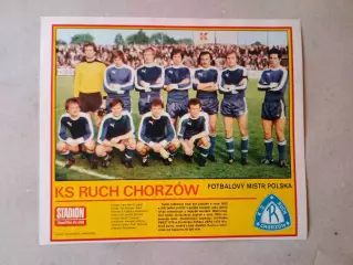 Плакат из журнала ,,Stadion- Chorzow 5