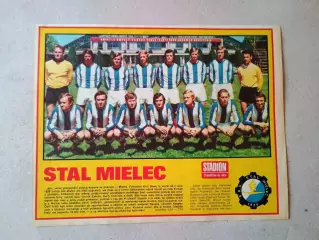 Плакат из журнала ,,Stadion- Mielec 2