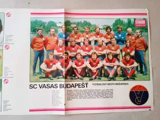 Плакат из журнала ,,Stadion- Vasas