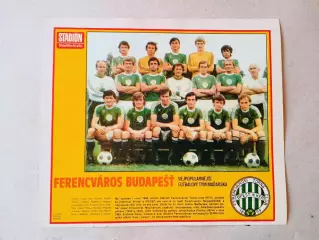 Плакат из журнала ,,Stadion- Ferencvaros
